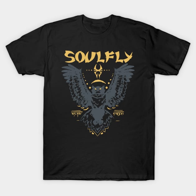 soulfly owl logo T-Shirt by CoconutSportsCo